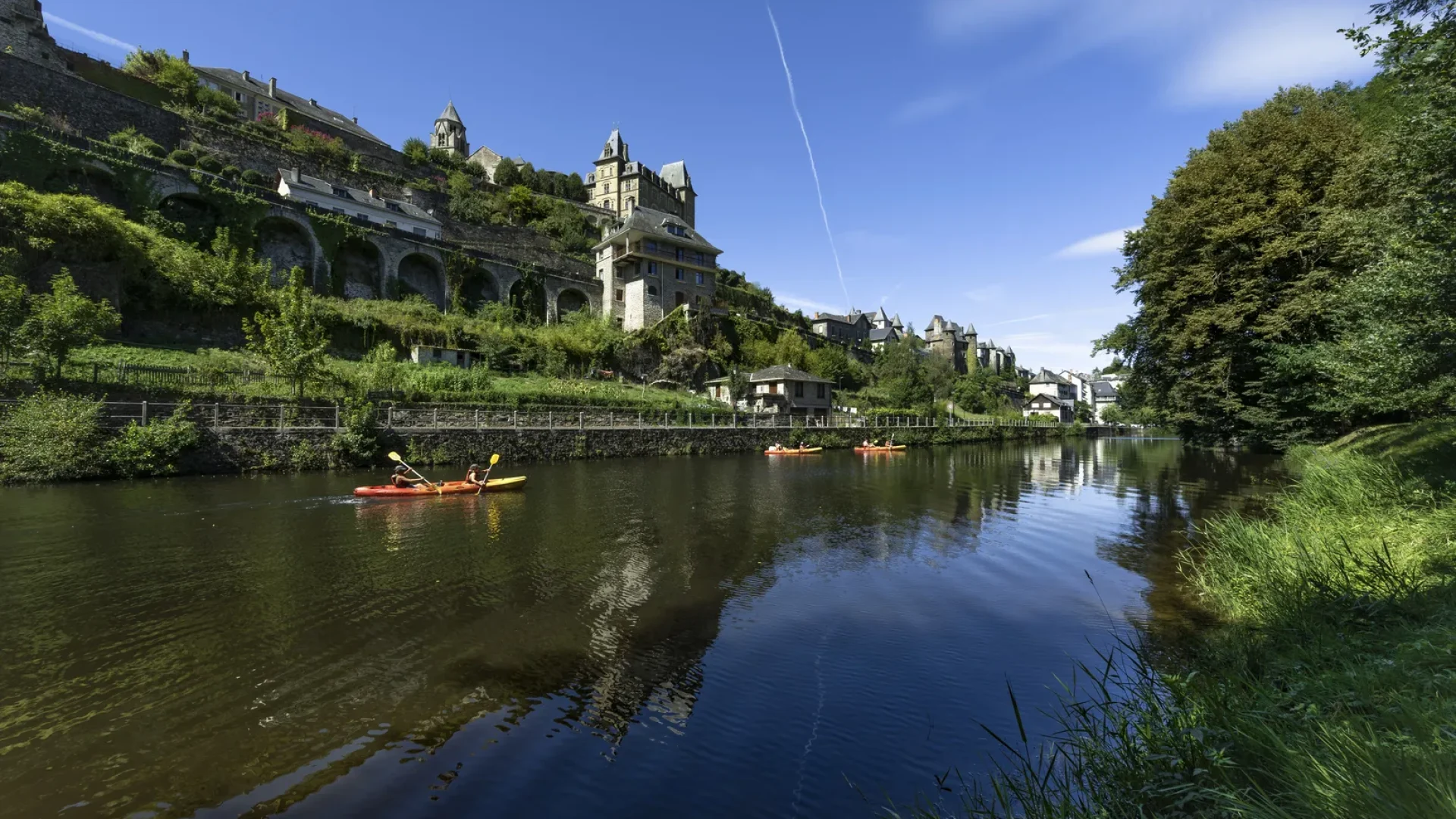 Canoë à Uzerche sur la Vézère